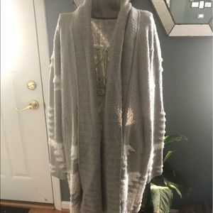 Evereve Braeve Aztec sweater coat